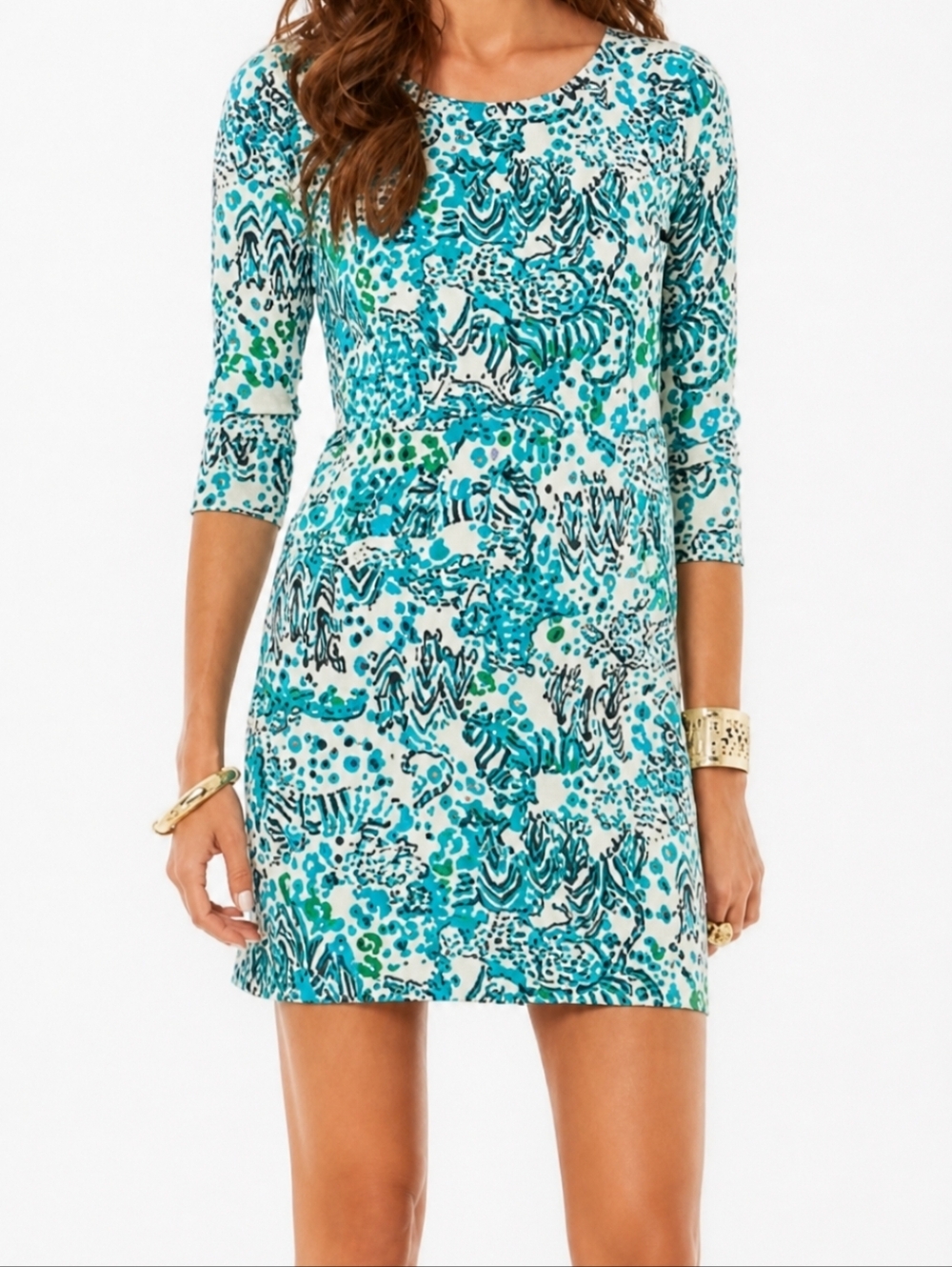Lilly Pulitzer Corine Sea Oat Escapades Dress XS - Picture 7 of 14